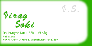 virag soki business card