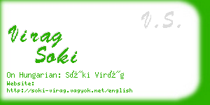 virag soki business card